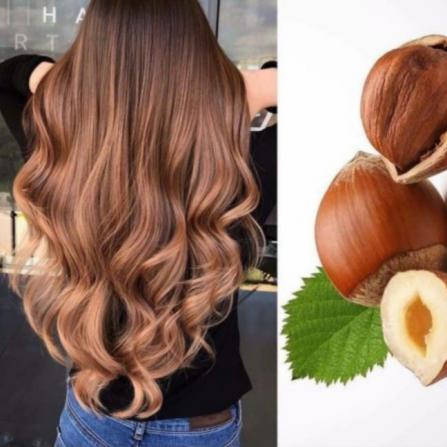 سفارش کلی رنگ مو فندقی