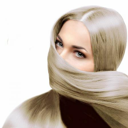 مشخصات مهم رنگ مو پلاتینه دودی