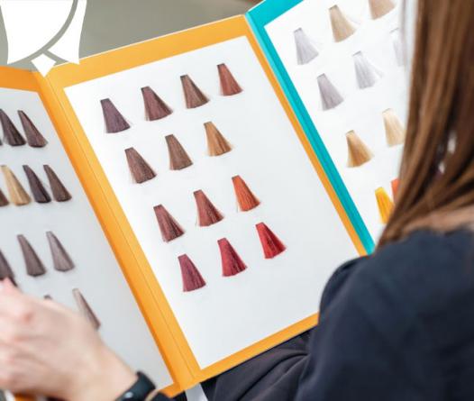 آموزش کامل کاتالوگ خوانی رنگ مو