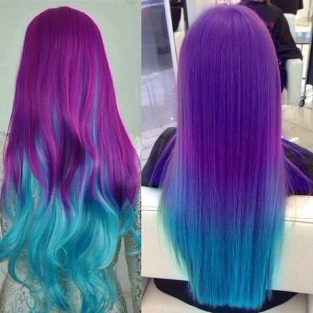 آشنایی با انواع رنگ مو فانتزی