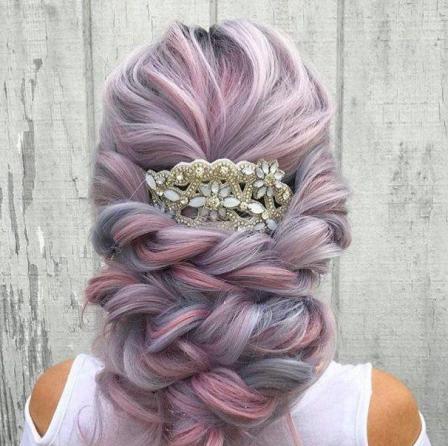 بررسی طیف رنگی رنگ مو فانتزی