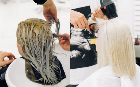 فروش فوق العاده انواع رنگ مو روشن