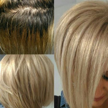 لیست انواع رنگ مو بدون دکلره