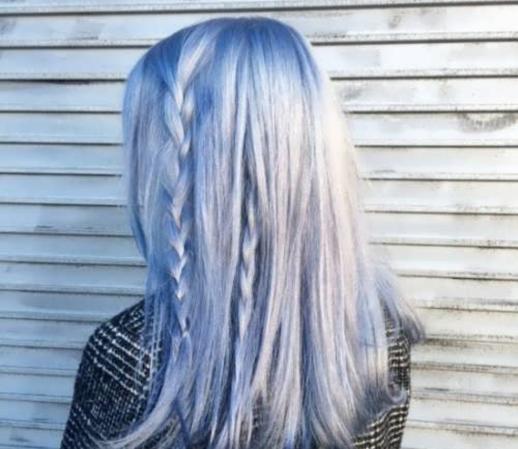 فروشگاه مرکزی رنگ مو یخی آبی