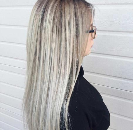 انواع رنگ مو استخوانی دخترانه