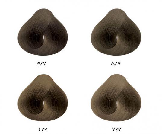 خرید رنگ مو دودی زیتونی روشن