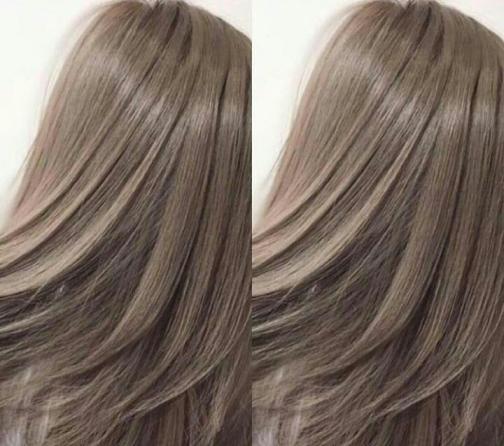 مزایای رنگ مو نسکافه ای بدون دکلره