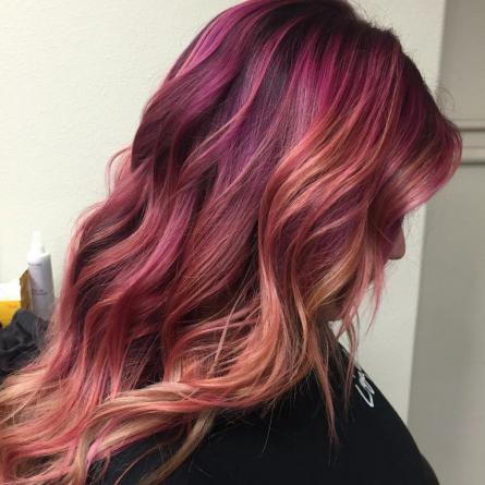 صادرات انواع رنگ مو فانتزی طبیعی