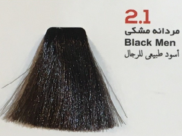 شرکت ارائه دهنده رنگ مو مردانه مشکی