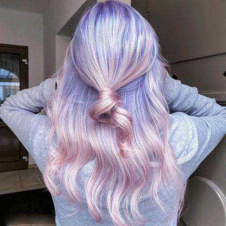 فروش ویژه برترین انواع رنگ مو یخی آبی