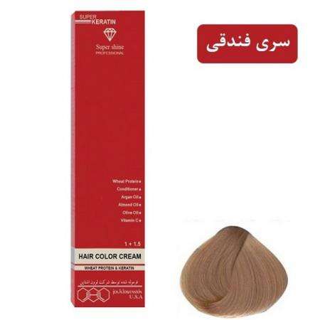 بررسی خصوصیات رنگ مو فندقی روشن