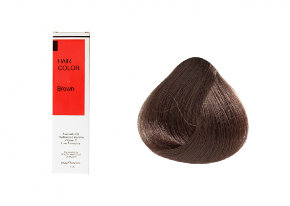 قیمت انواع رنگ مو قهوه ای شکلاتی