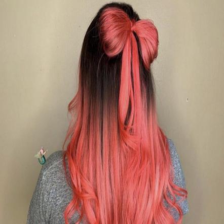 مقایسه رنگ مو فانتزی بدون دکلره و با دکلره