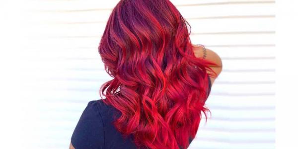 رنگ مو فانتزی مناسب پوست سبزه