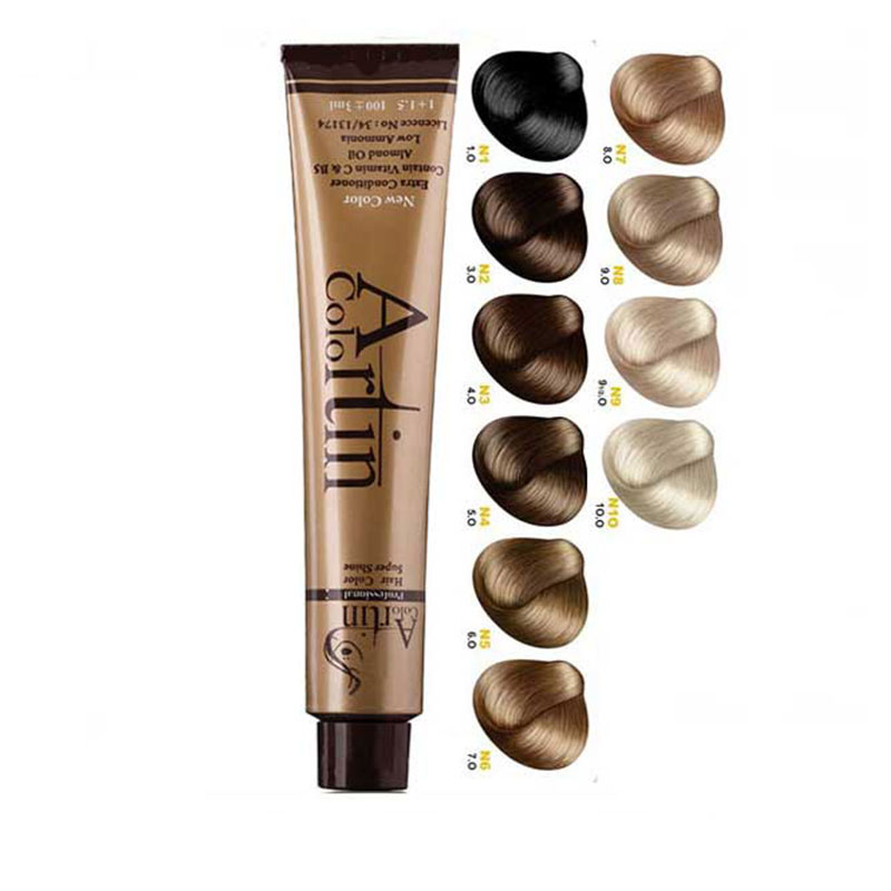 قیمت رنگ موی آرتین