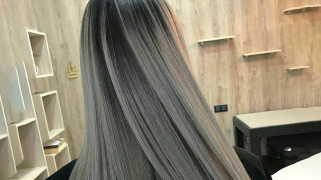 خرید رنگ موی دودی خاکستری